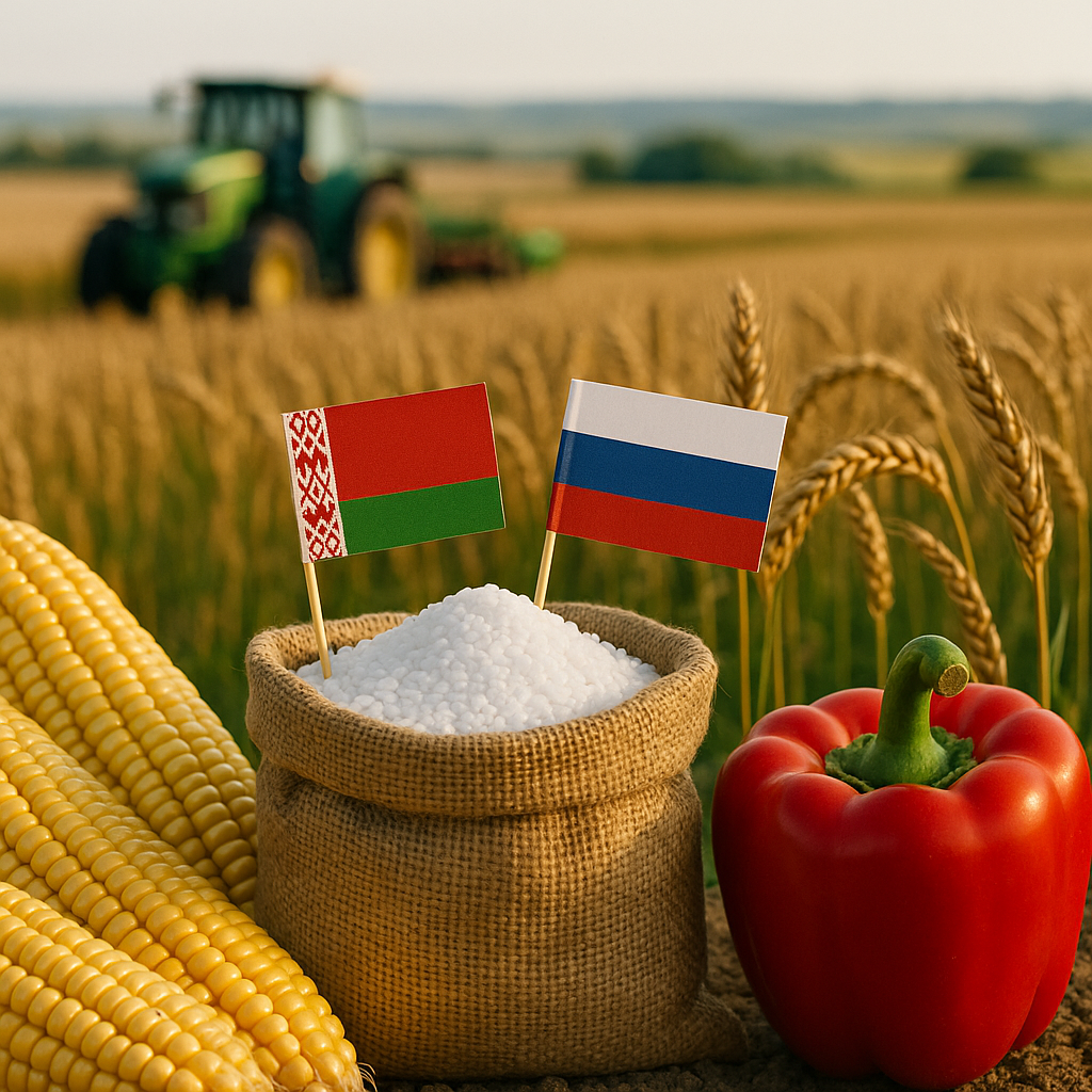 La UE suspende aranceles a fertilizantes de Rusia y Bielorrusia