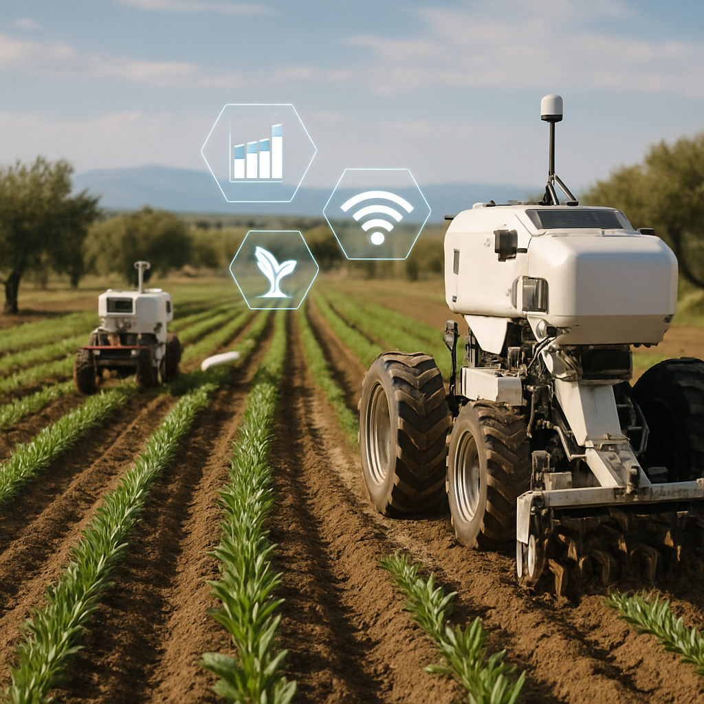 La revolución de los robots en la agricultura española