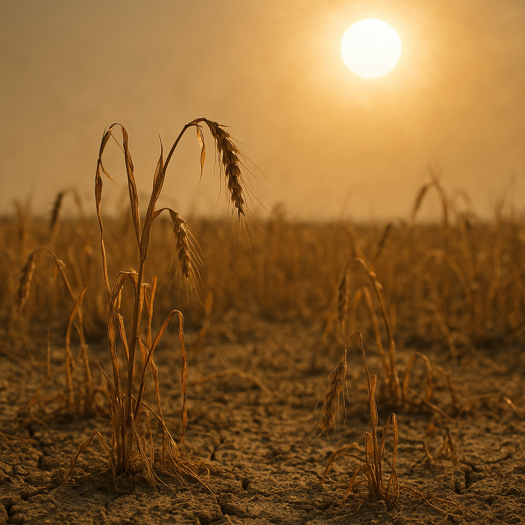 Olas de calor y sus devastadores efectos en la producción de cereales