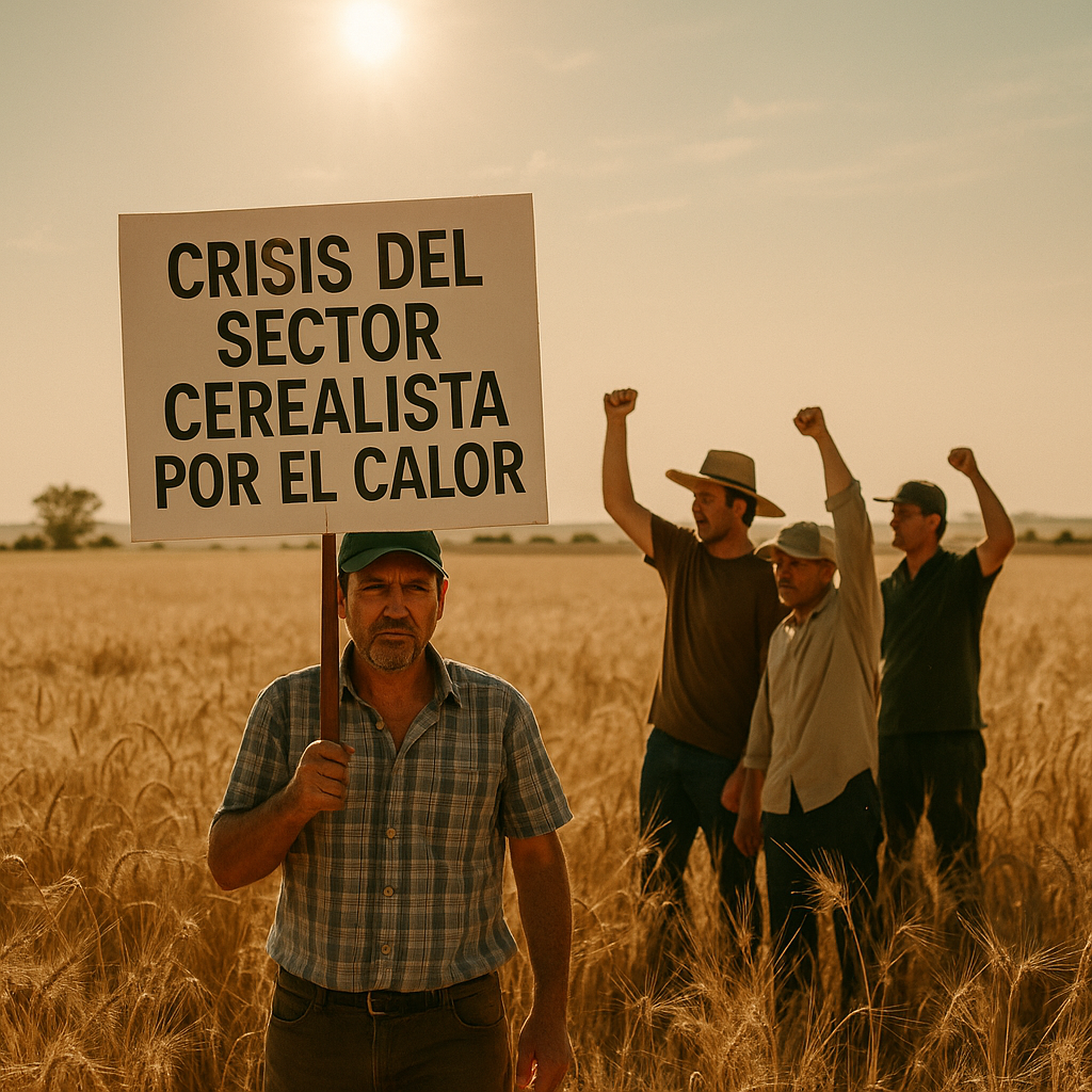 La Crisis del Sector Cerealista en Castilla-La Mancha por el Calor